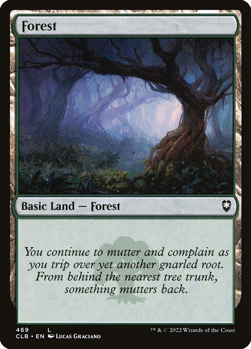 [Foil] CLB 469 Forest (469) L