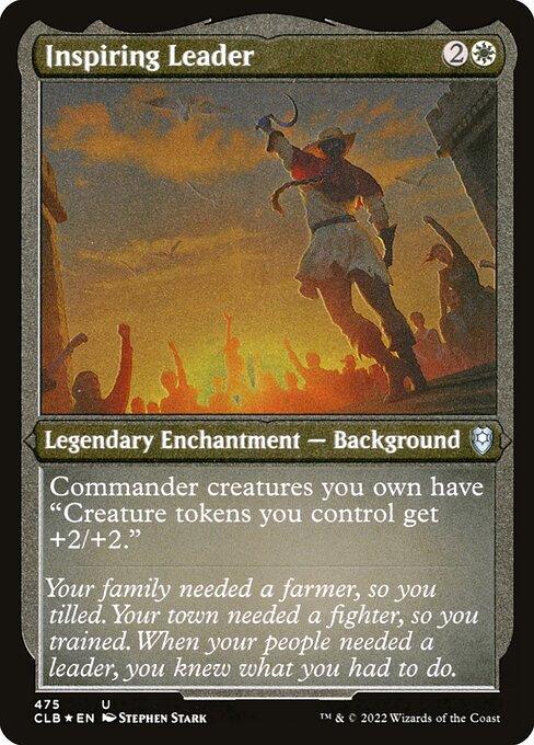 [Foil Etched] CLB 475 Inspiring Leader (Foil Etched) U