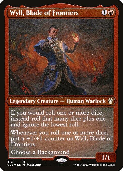 [Foil Etched] CLB 512 Wyll, Blade of Frontiers (Foil Etched) R