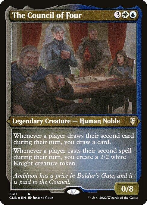 [Foil Etched] CLB 530 The Council of Four (Foil Etched) R