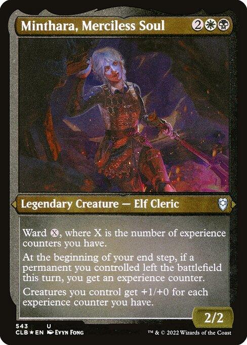 [Foil Etched] CLB 543 Minthara, Merciless Soul (Foil Etched) U
