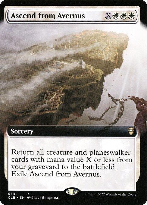 CLB 554 Ascend from Avernus (Extended Art) R