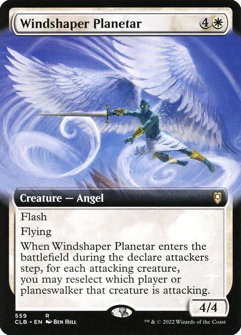 [Foil] CLB 559 Windshaper Planetar (Extended art) R