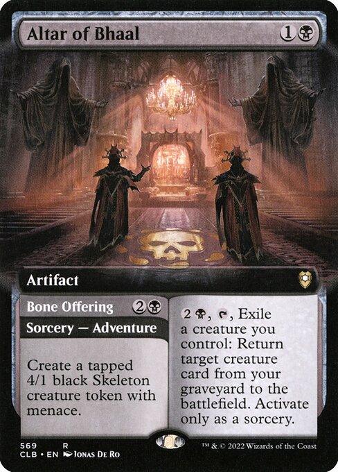 [Foil] CLB 569 Altar of Bhaal (Extended Art) R