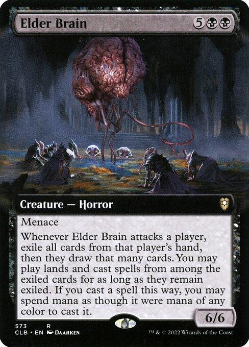 [Foil] CLB 573 Elder Brain (Extended Art) R