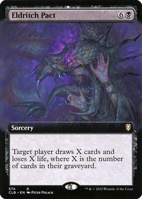 [Foil] CLB 574 Eldritch Pact (Extended Art) R