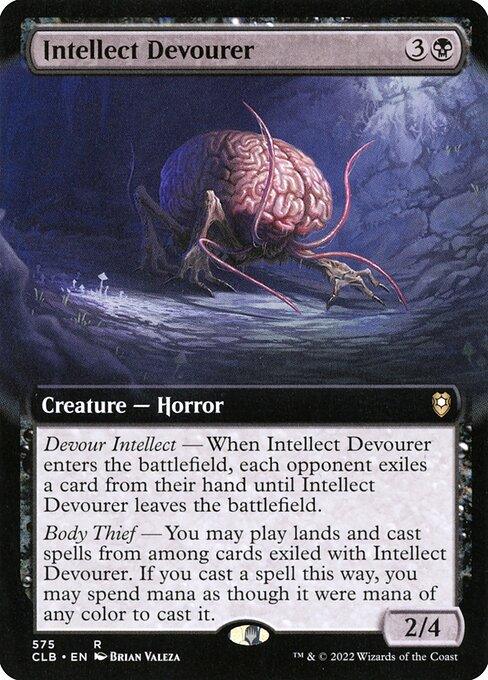 [Foil] CLB 575 Intellect Devourer (Extended Art) R