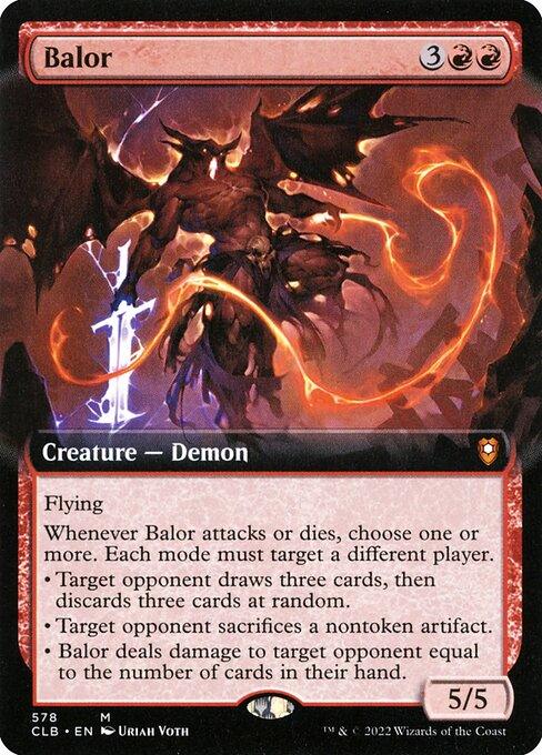 [Foil] CLB 578 Balor (Extended Art) M