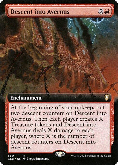 [Foil] CLB 580 Descent into Avernus (Extended Art) R