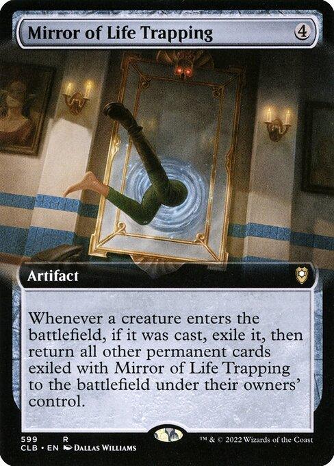 [Foil] CLB 599 Mirror of Life Trapping (Extended Art) R