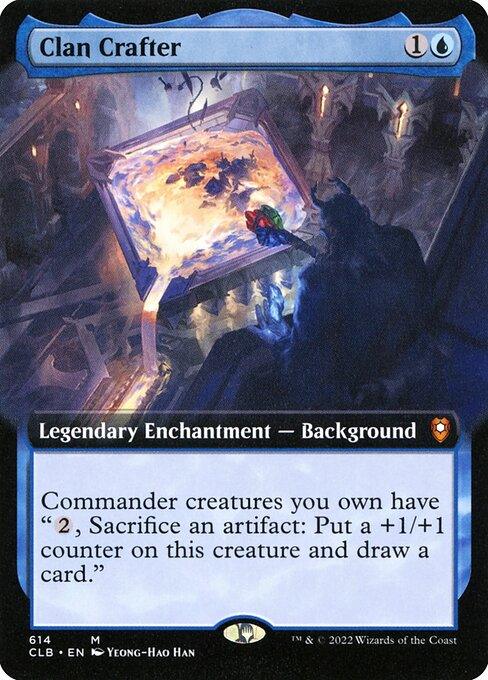 [Foil] CLB 614 Clan Crafter (Extended Art) M