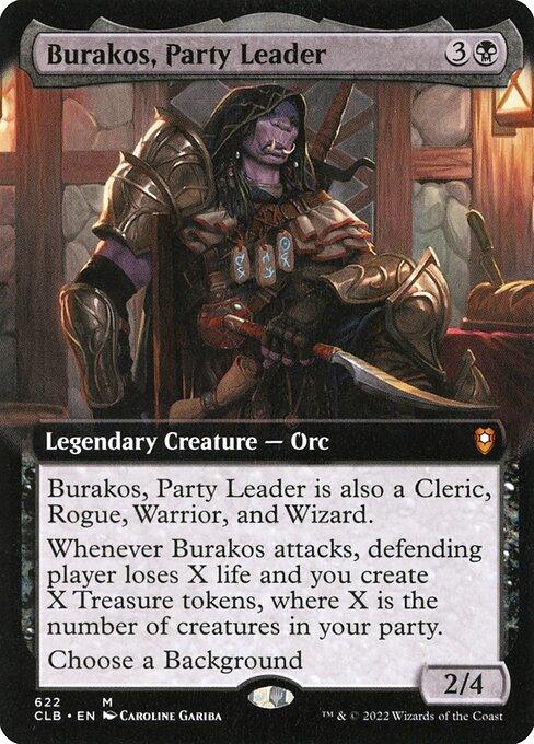 [Foil] CLB 622 Burakos, Party Leader (Extended Art) M