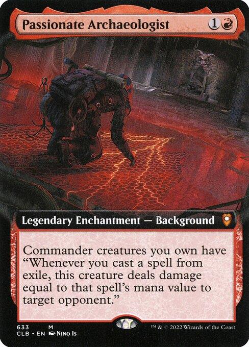 [Foil] CLB 633 Passionate Archaeologist (Extended Art) M