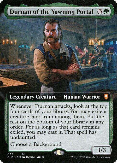 [Foil] CLB 635 Durnan of the Yawning Portal (Extended Art) M