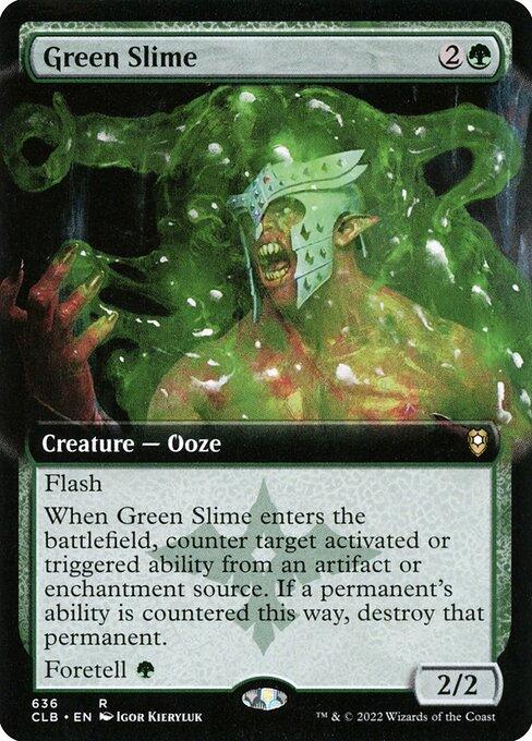 CLB 636 Green Slime (Extended Art) R