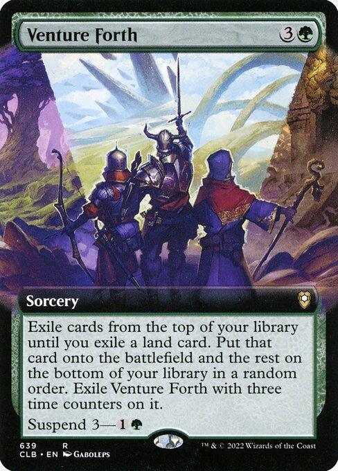 CLB 639 Venture Forth (Extended Art) R
