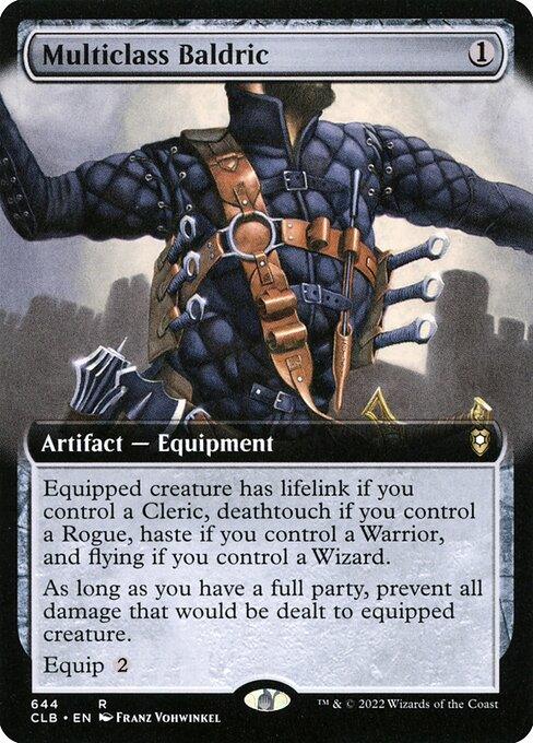 CLB 644 Multiclass Baldric (Extended Art) R