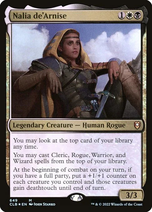 [Foil] CLB 649 Nalia de'Arnise M