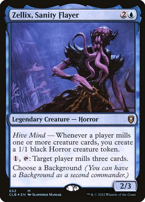 [Foil] CLB 652 Zellix, Sanity Flayer M