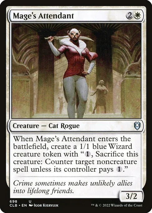 CLB 698 Mage's Attendant U