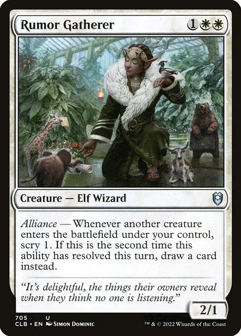 CLB 705 Rumor Gatherer U