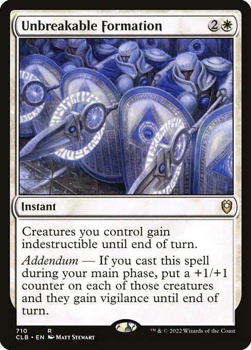CLB 710 Unbreakable Formation R
