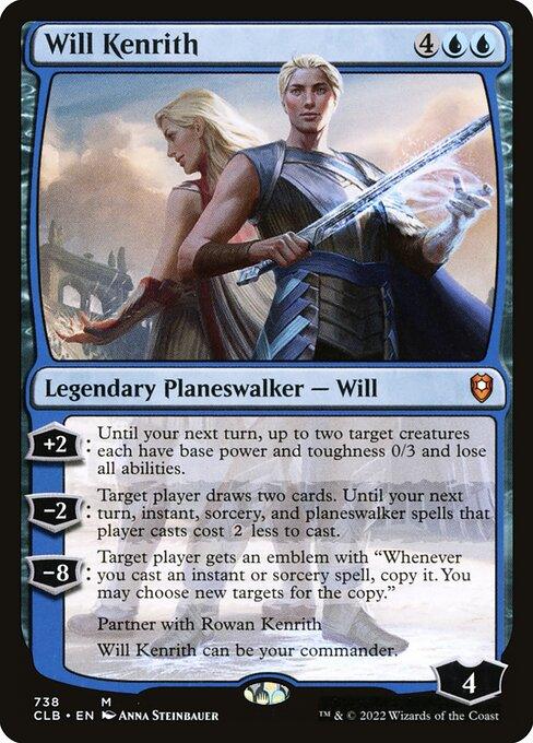 CLB 738 Will Kenrith M