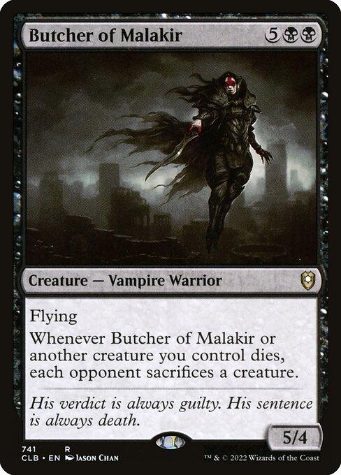 CLB 741 Butcher of Malakir R