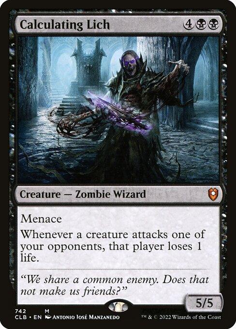 CLB 742 Calculating Lich M