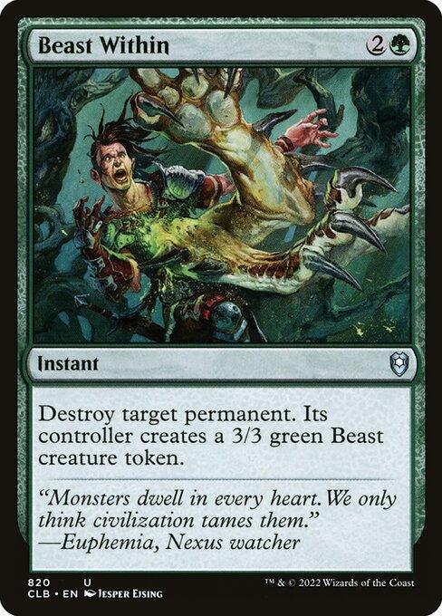 CLB 820 Beast Within U