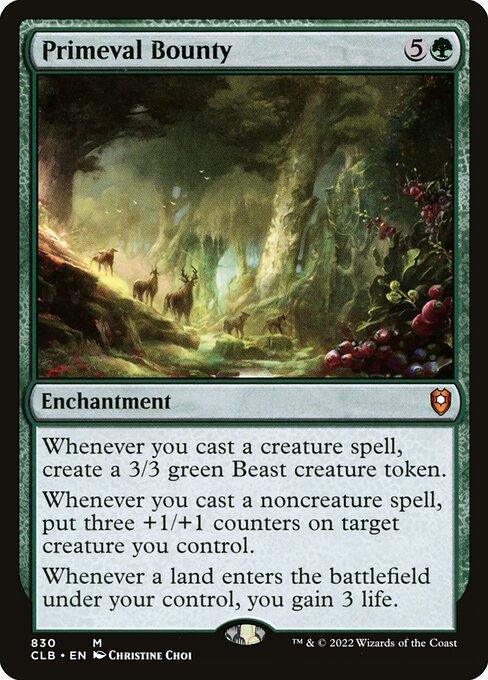 CLB 830 Primeval Bounty M