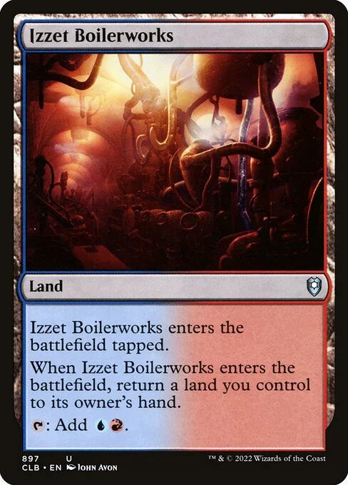 CLB 897 Izzet Boilerworks U