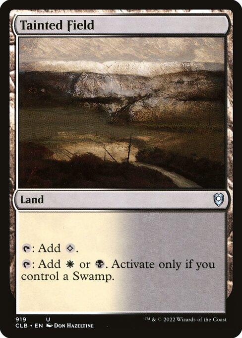 CLB 919 Tainted Field U