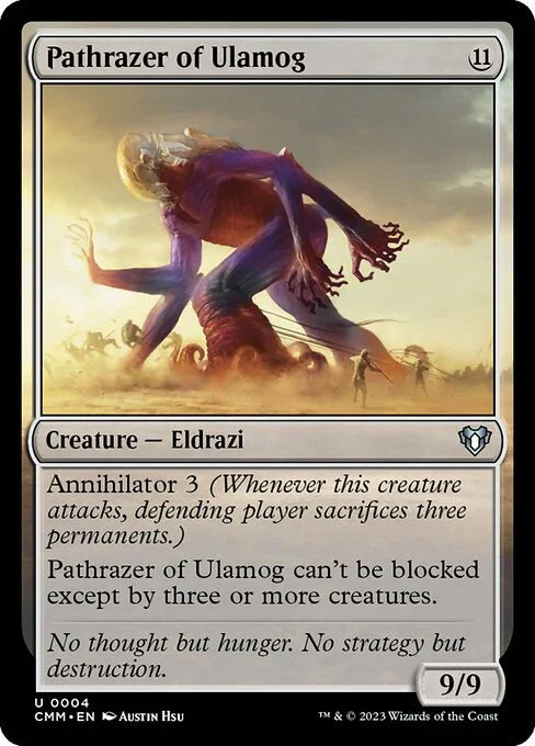 [Foil] CMM 004 Pathrazer of Ulamog U