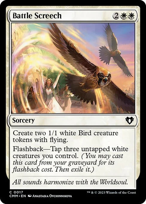 [Foil] CMM 017 Battle Screech C