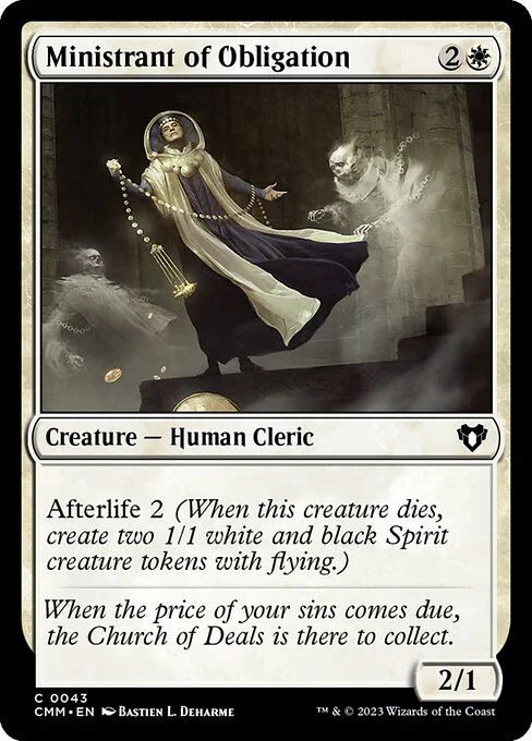 [Foil] CMM 043 Ministrant of Obligation C