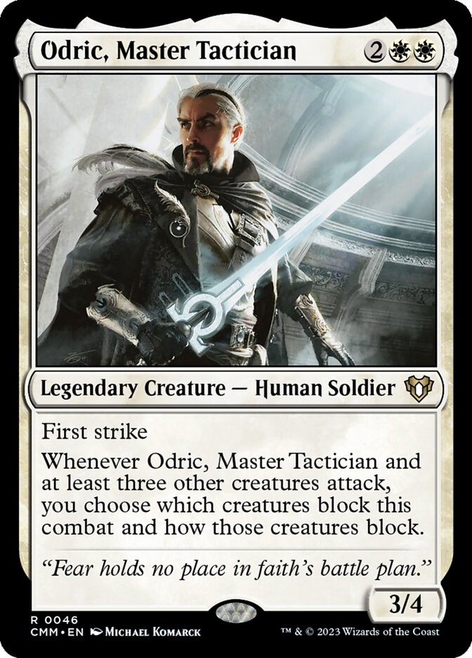 CMM 046 Odric, Master Tactician R