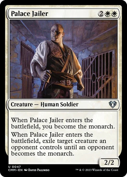 [Foil] CMM 047 Palace Jailer U