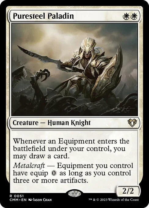 [Foil] CMM 051 Puresteel Paladin R