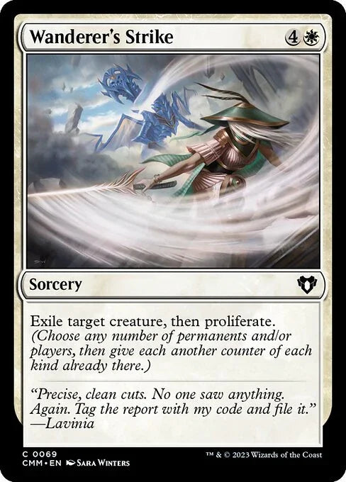 [Foil] CMM 069 Wanderer's Strike C