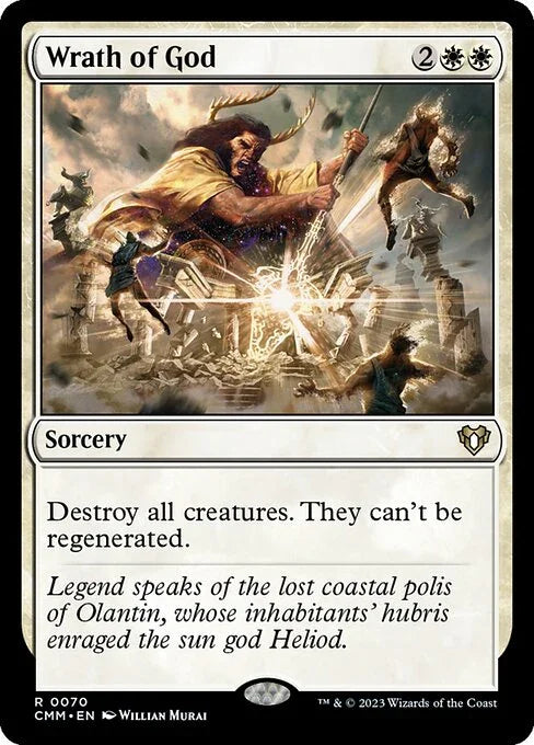[Foil] CMM 070 Wrath of God R