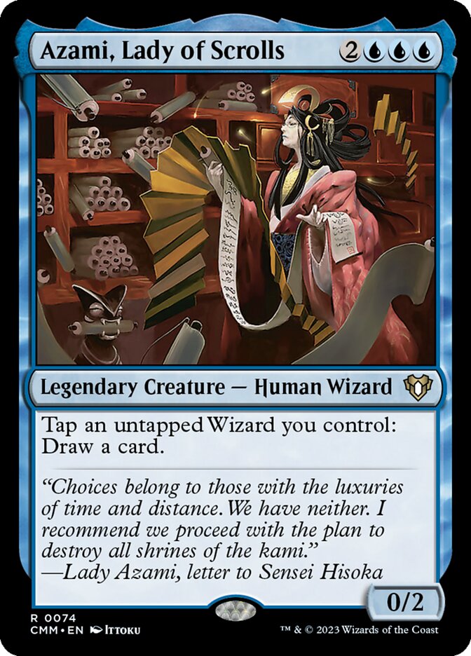 CMM 074 Azami, Lady of Scrolls R