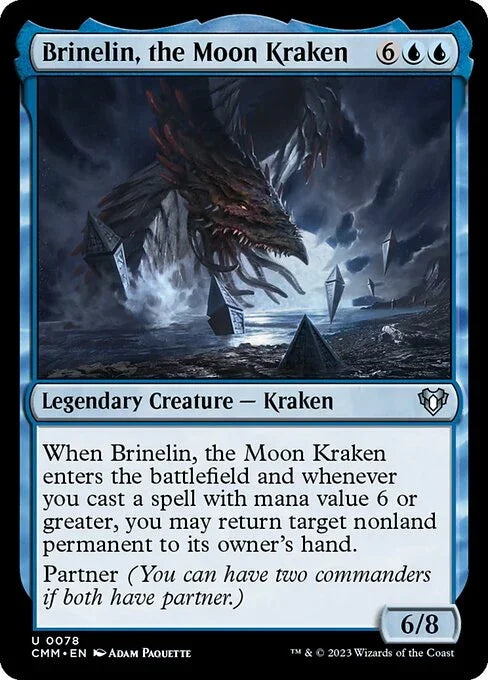[Foil] CMM 078 Brinelin, the Moon Kraken U