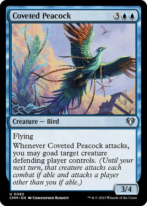 [Foil] CMM 082 Coveted Peacock U