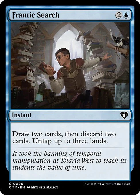 [Foil] CMM 096 Frantic Search C