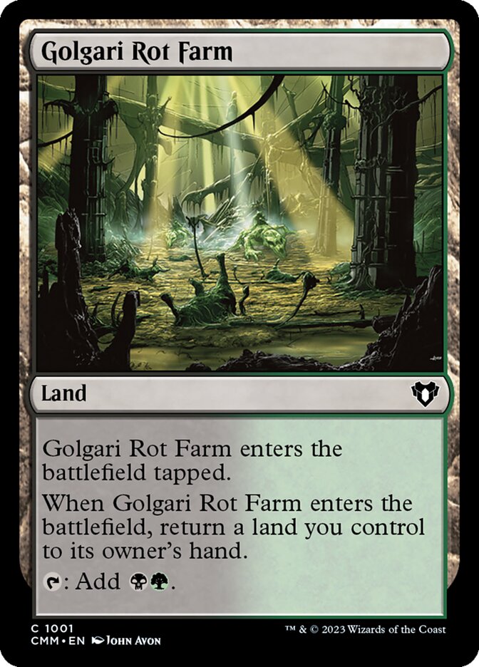 CMM 1001 Golgari Rot Farm C