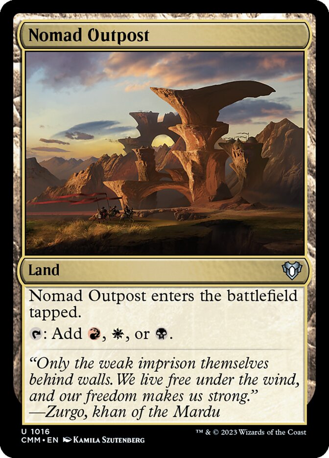 CMM 1016 Nomad Outpost U