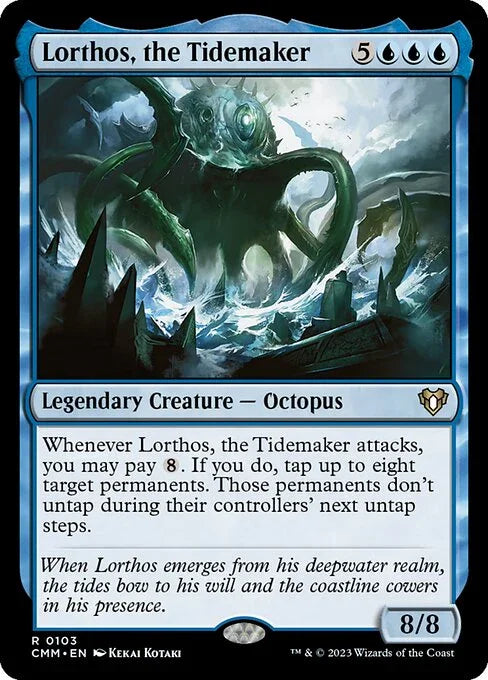 [Foil] CMM 103 Lorthos, the Tidemaker R
