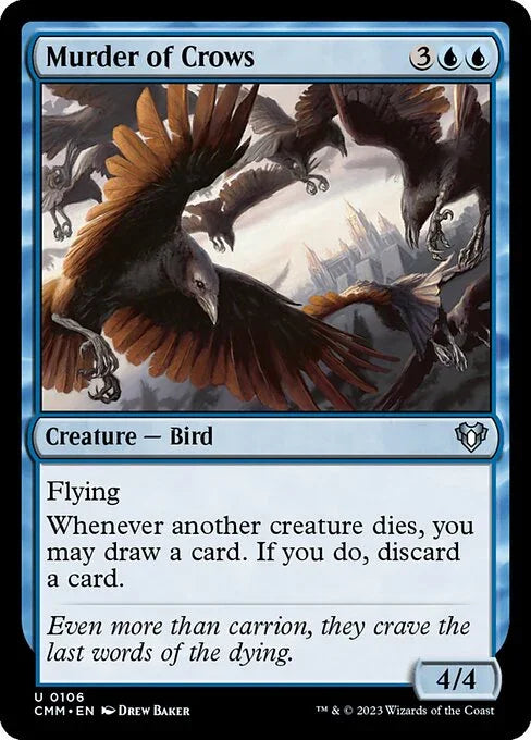 [Foil] CMM 106 Murder of Crows U