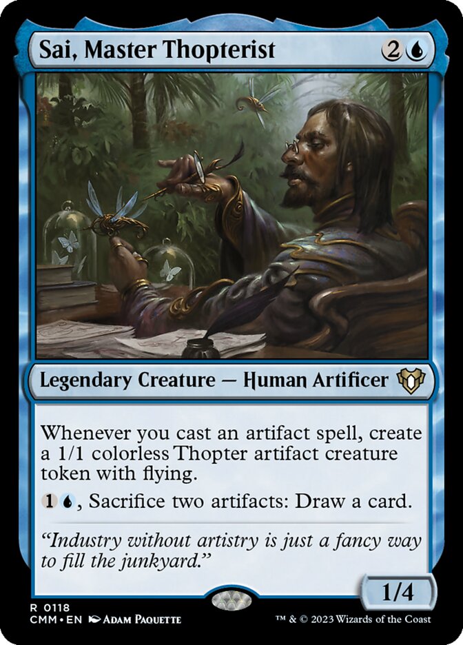 CMM 118 Sai, Master Thopterist R